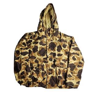 Cabela's Gore-Tex Camo Insulated Hunting Jacket Coat Waterproof Men's Size XL